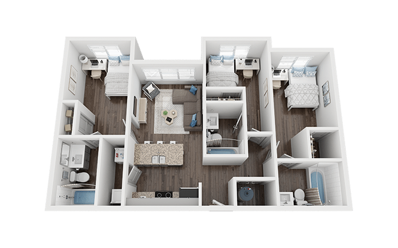 3x3 telluride a nova knoxville student apartments